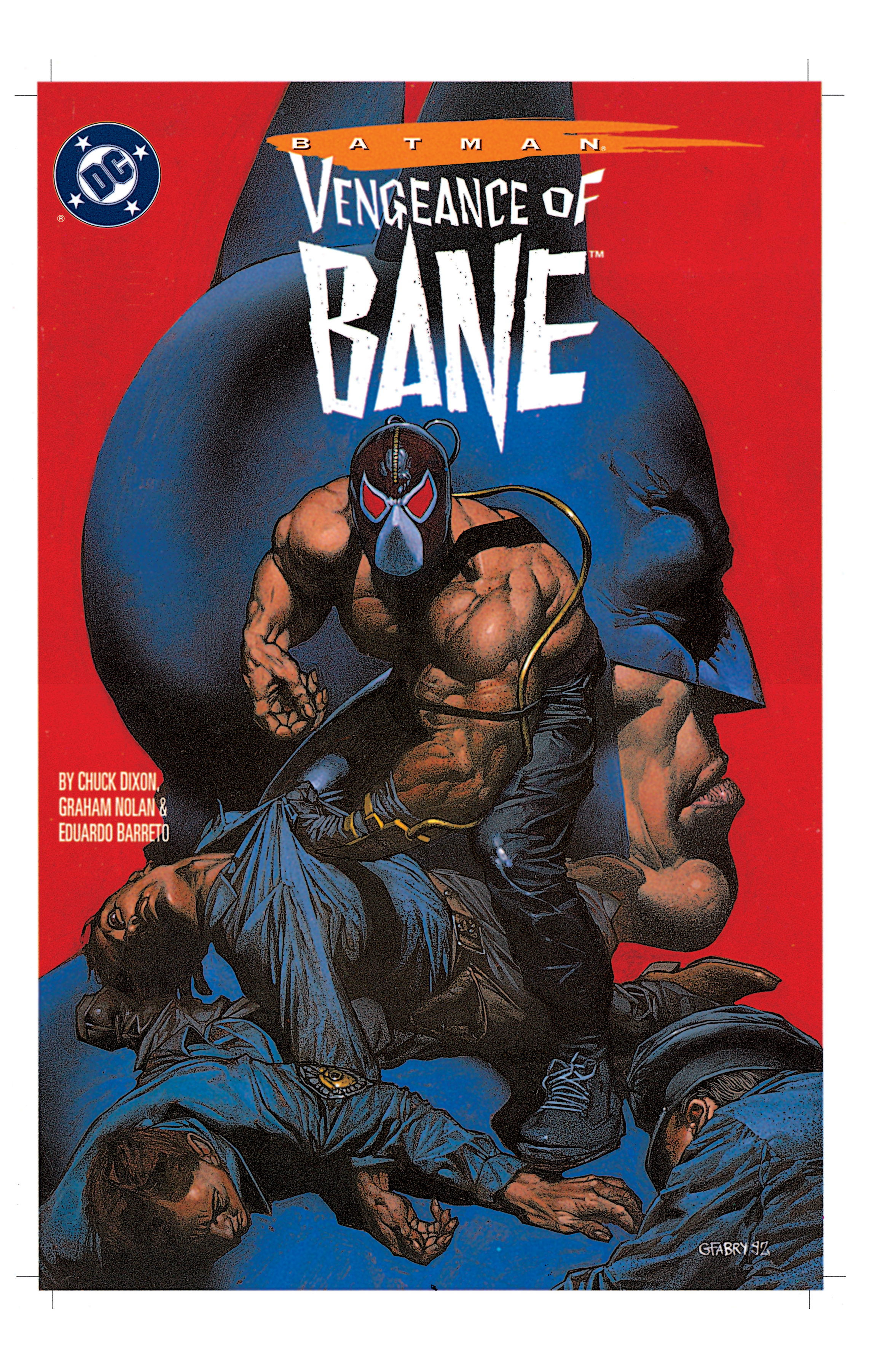Batman Vengeance of Bane #1 (One Shot) Facsimile Edition Cover A Glenn Fabry