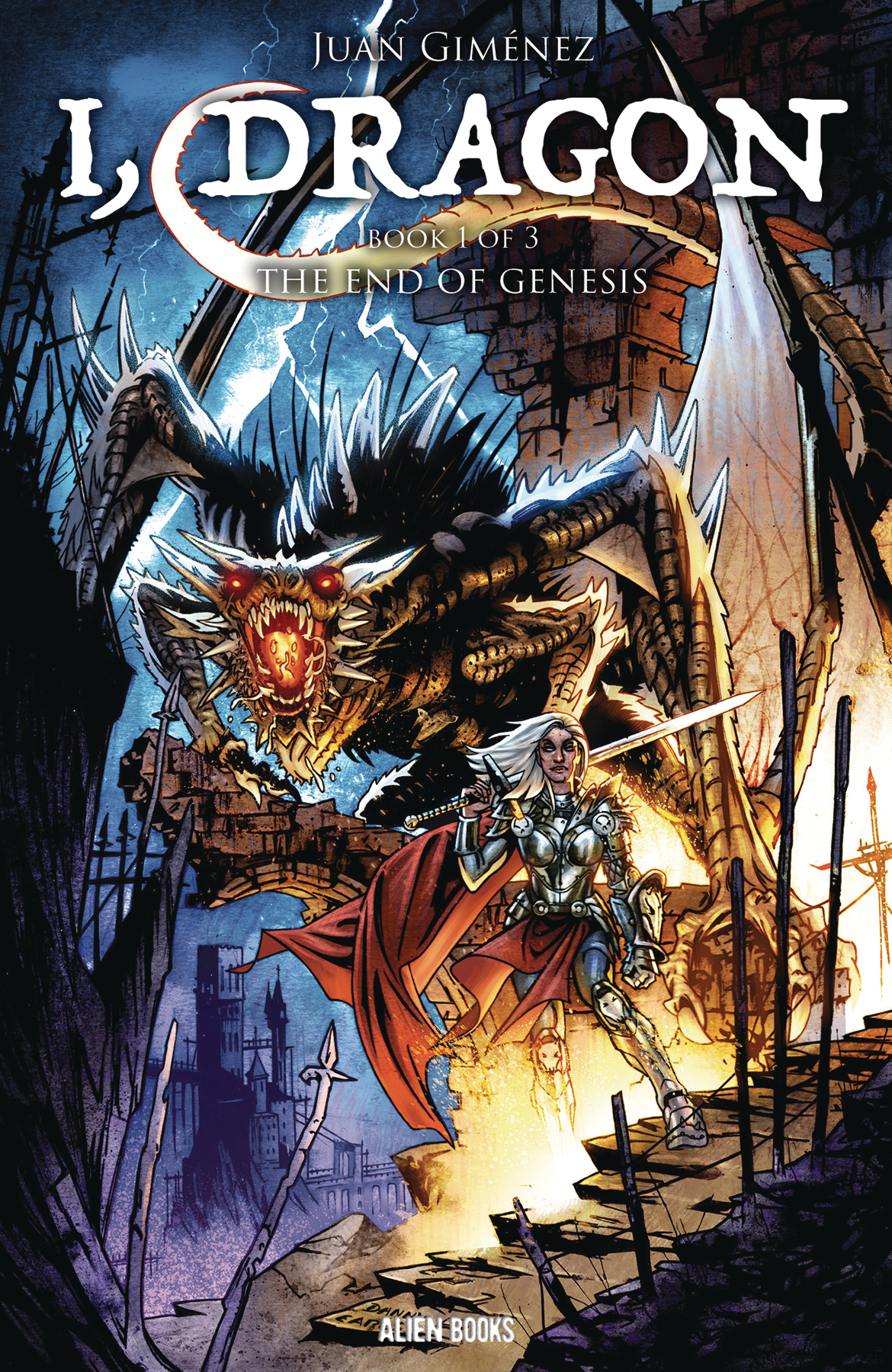 I, Dragon Graphic Novel Volume 1 Cover B Earls (Of 3)