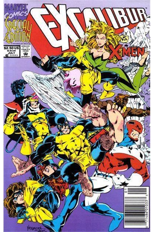 Excalibur: Xx Crossing #0 [Direct] Very Fine (7.5-9) 48-Page Giant (No Ads).