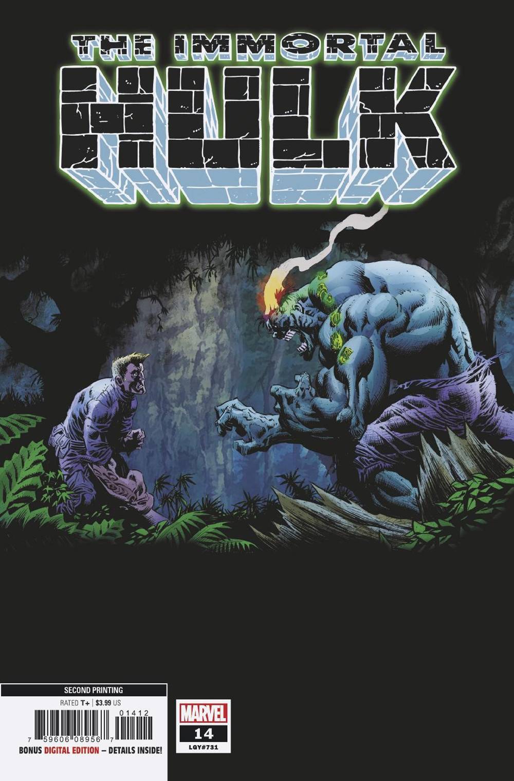 Immortal Hulk #14 2nd Printing Hotz Variant (2018)