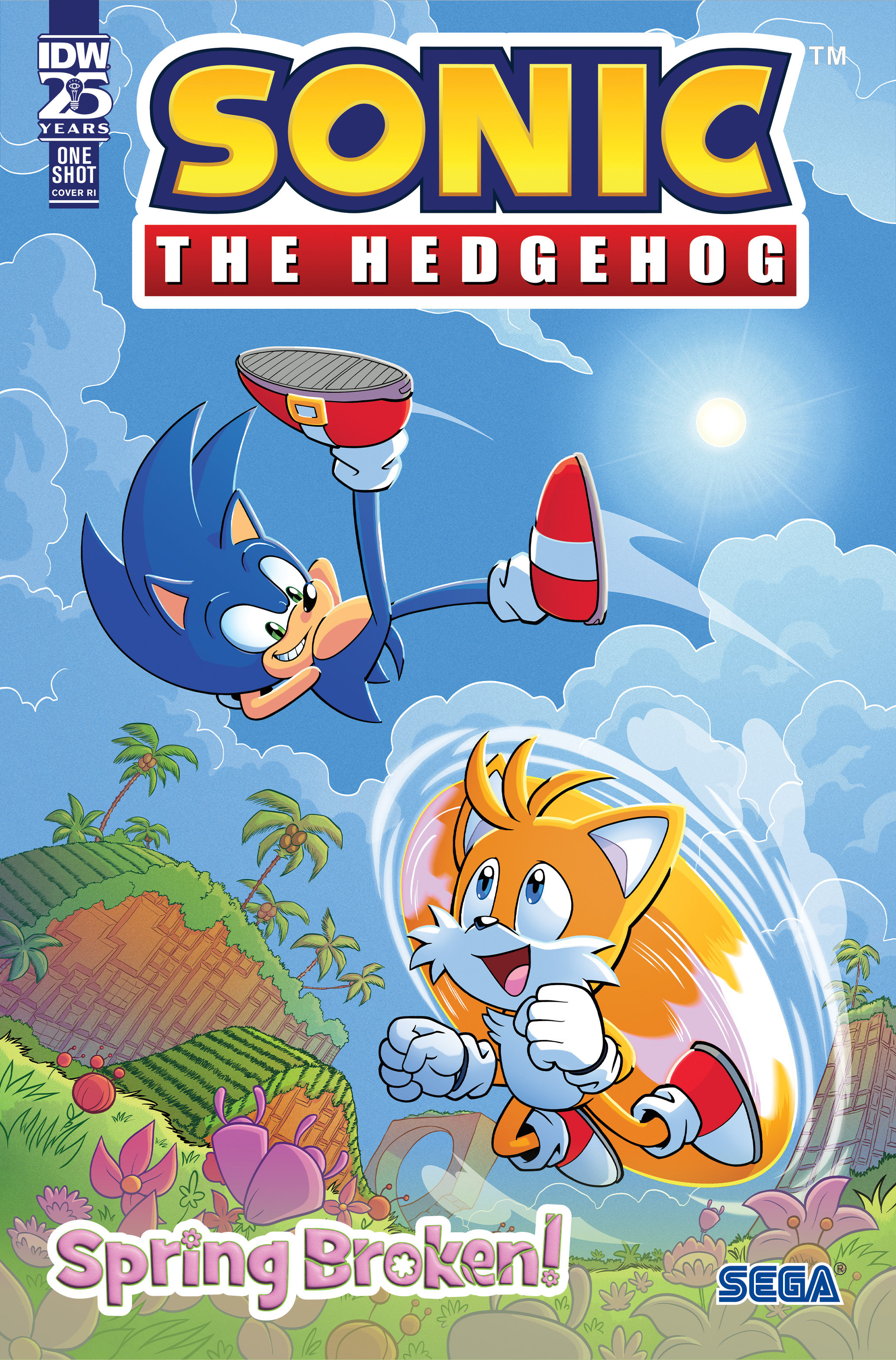 Sonic the Hedgehog: Spring Broken #1 Cover C 10 Copy Bulmer