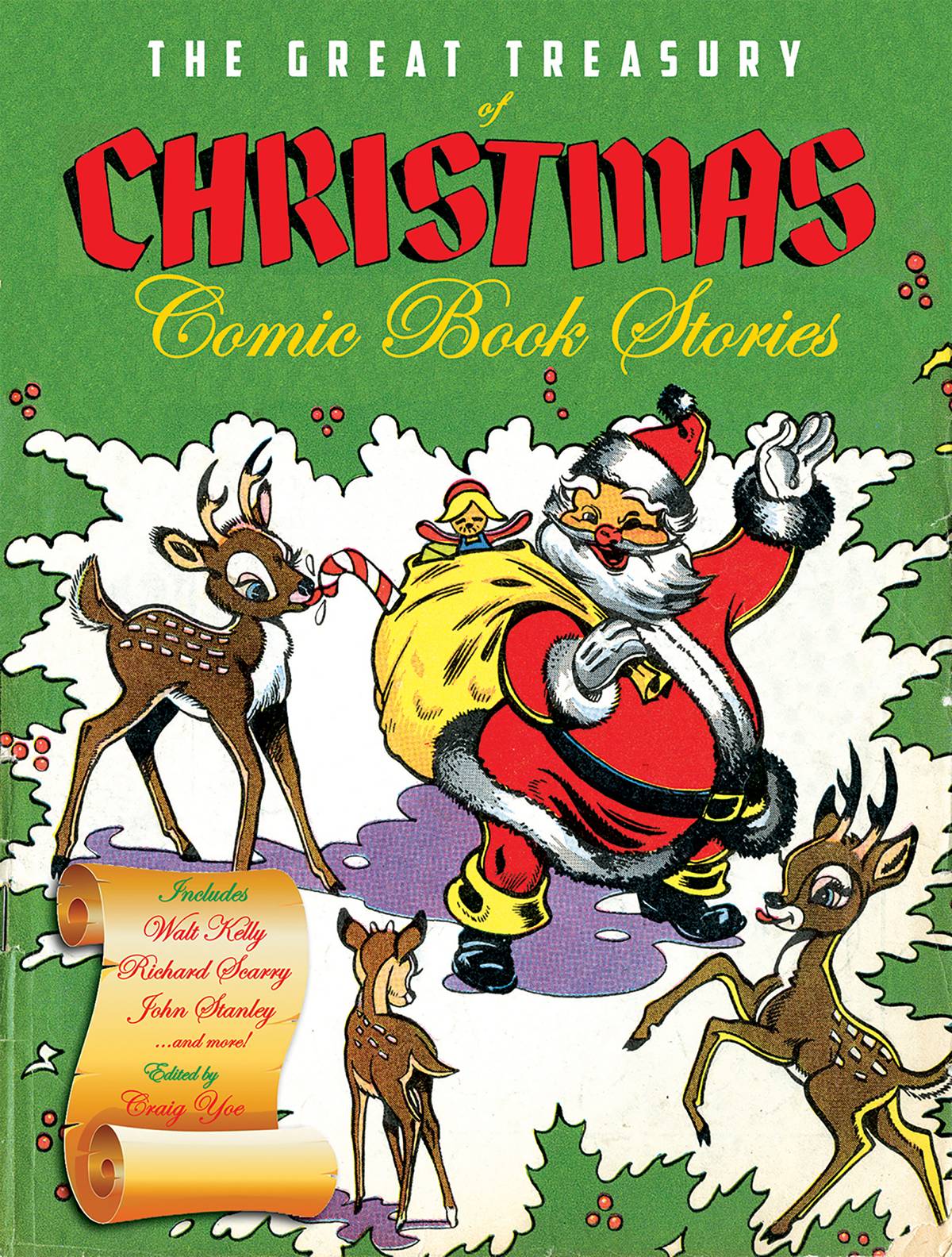 Great Treasury of Christmas Comic Book Stories Graphic Novel