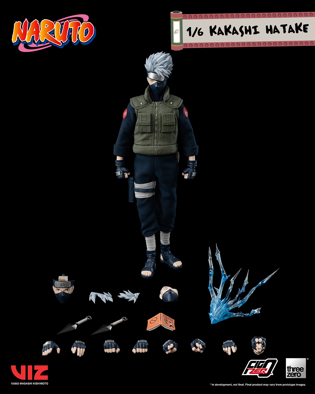 Naruto Kakashi Hatake Sixth Scale Figure By Figzero