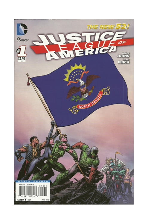Justice League of America #1 North Dakota Variant Edition