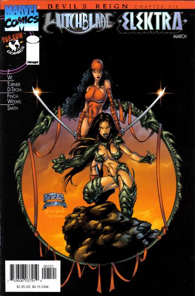 Witchblade / Elektra #1 [Joe Benitez Cover]-Very Fine