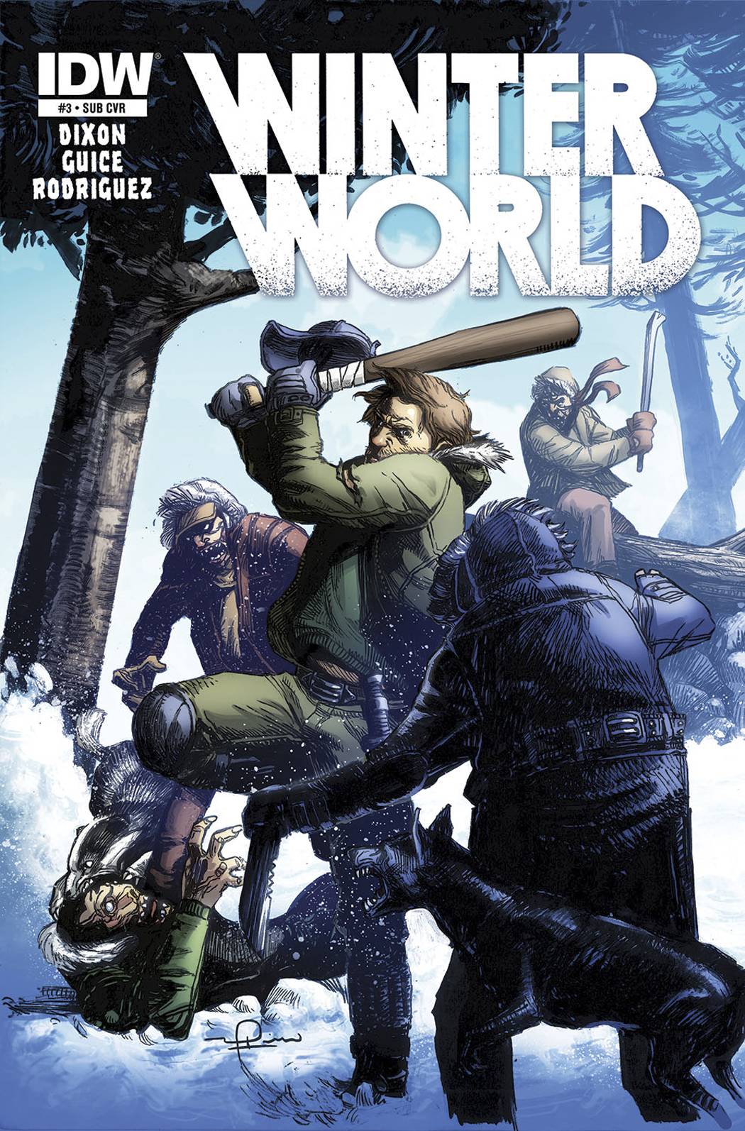 Winterworld #3 Subscription Variant