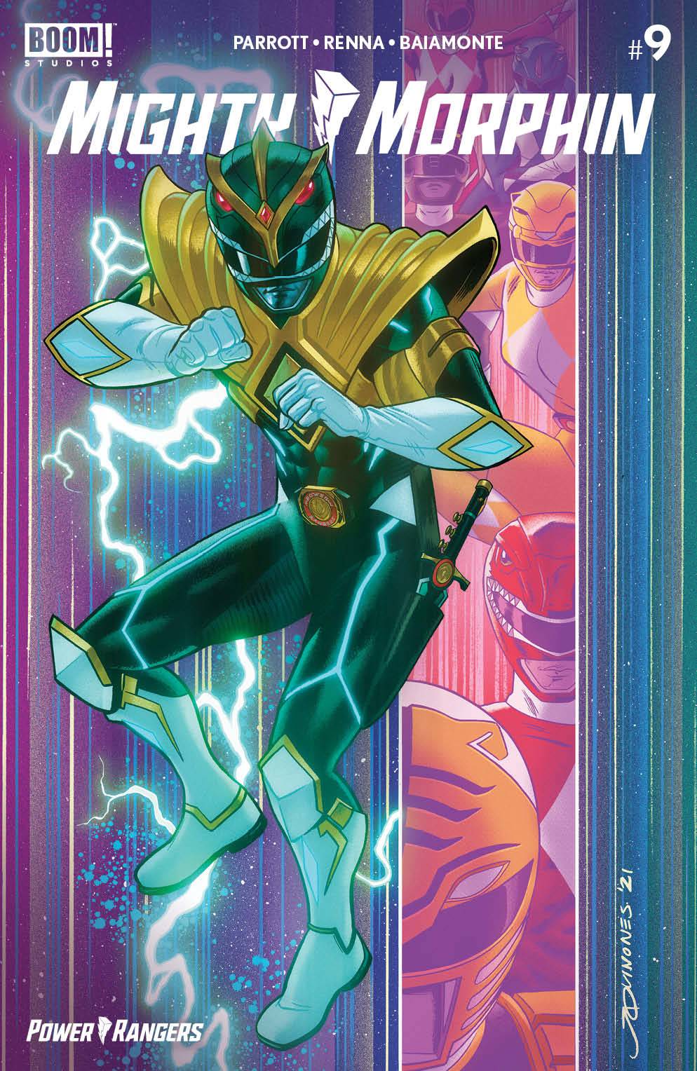Mighty Morphin #9 Cover F Last Call Reveal Variant Intermix