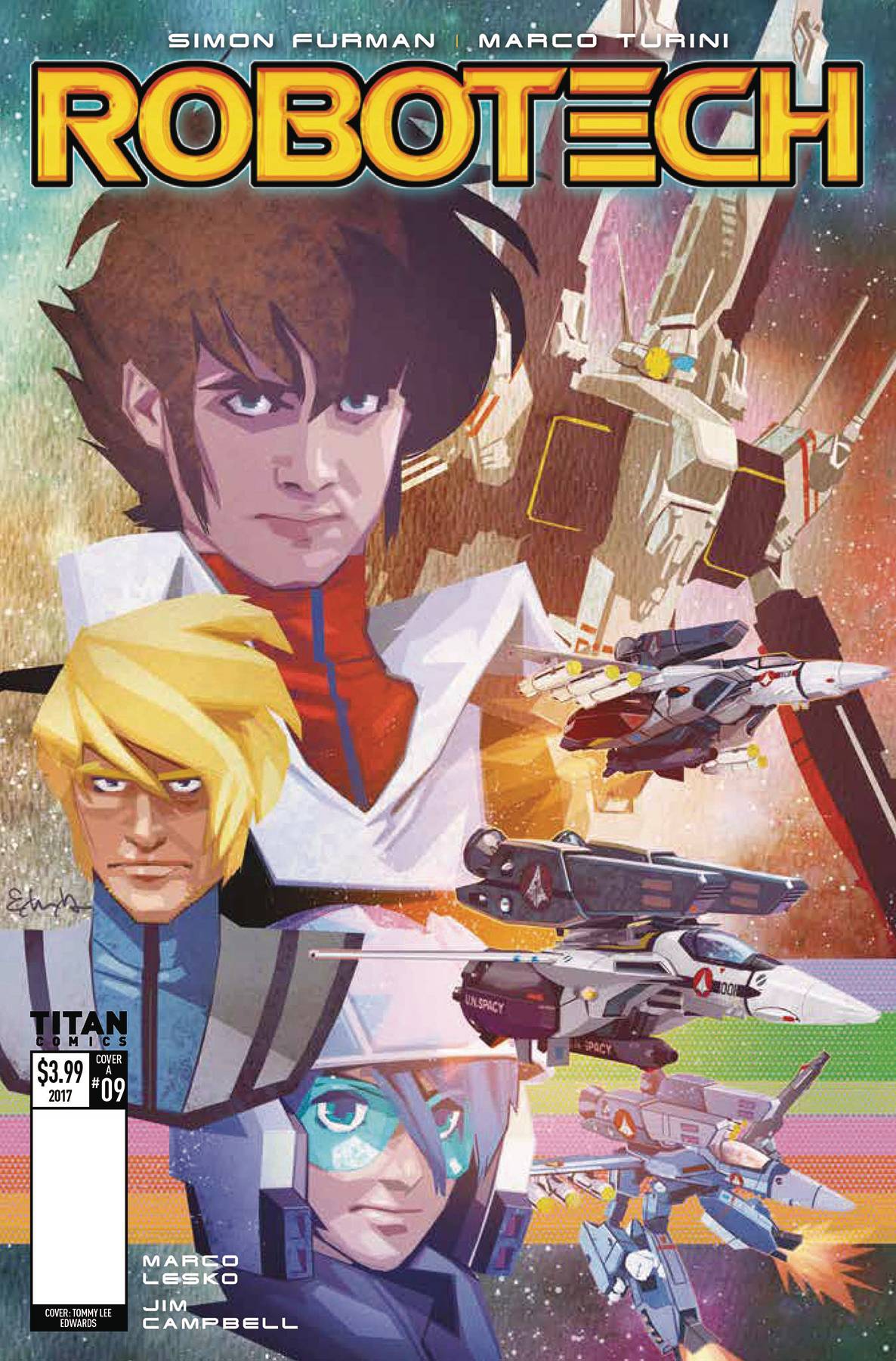 Robotech #9 Cover A Edwards