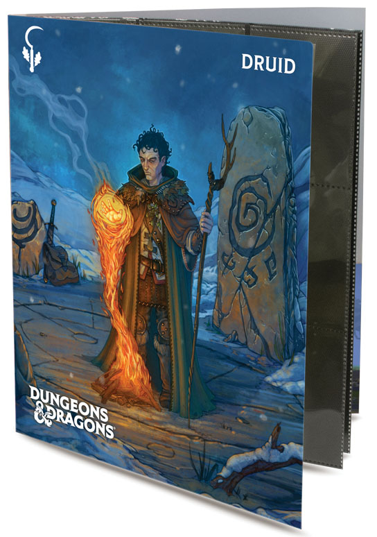 Dungeons and Dragons RPG: Druid - Class Folio with Stickers