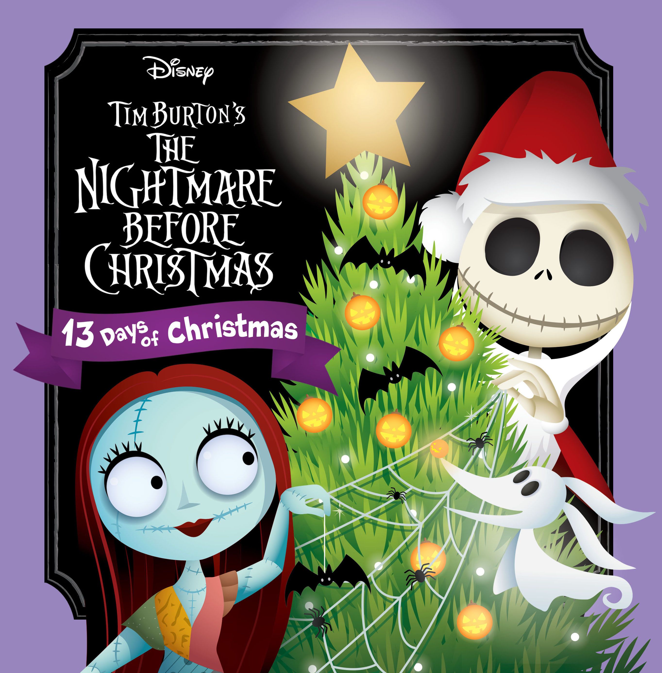 Nightmare Before Christmas 13 Days of Christmas Hardcover