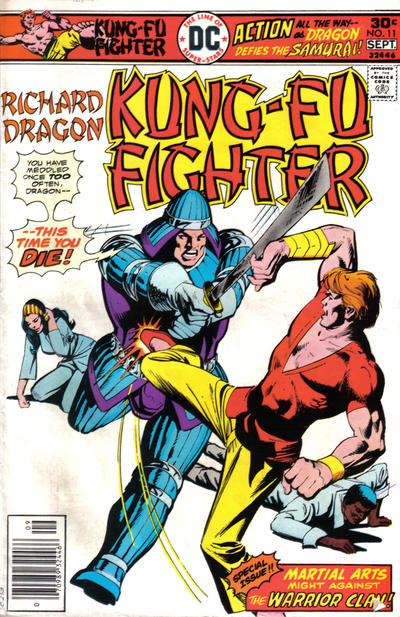 Richard Dragon, Kung-Fu Fighter #11(1975) - G/Vg 3.0