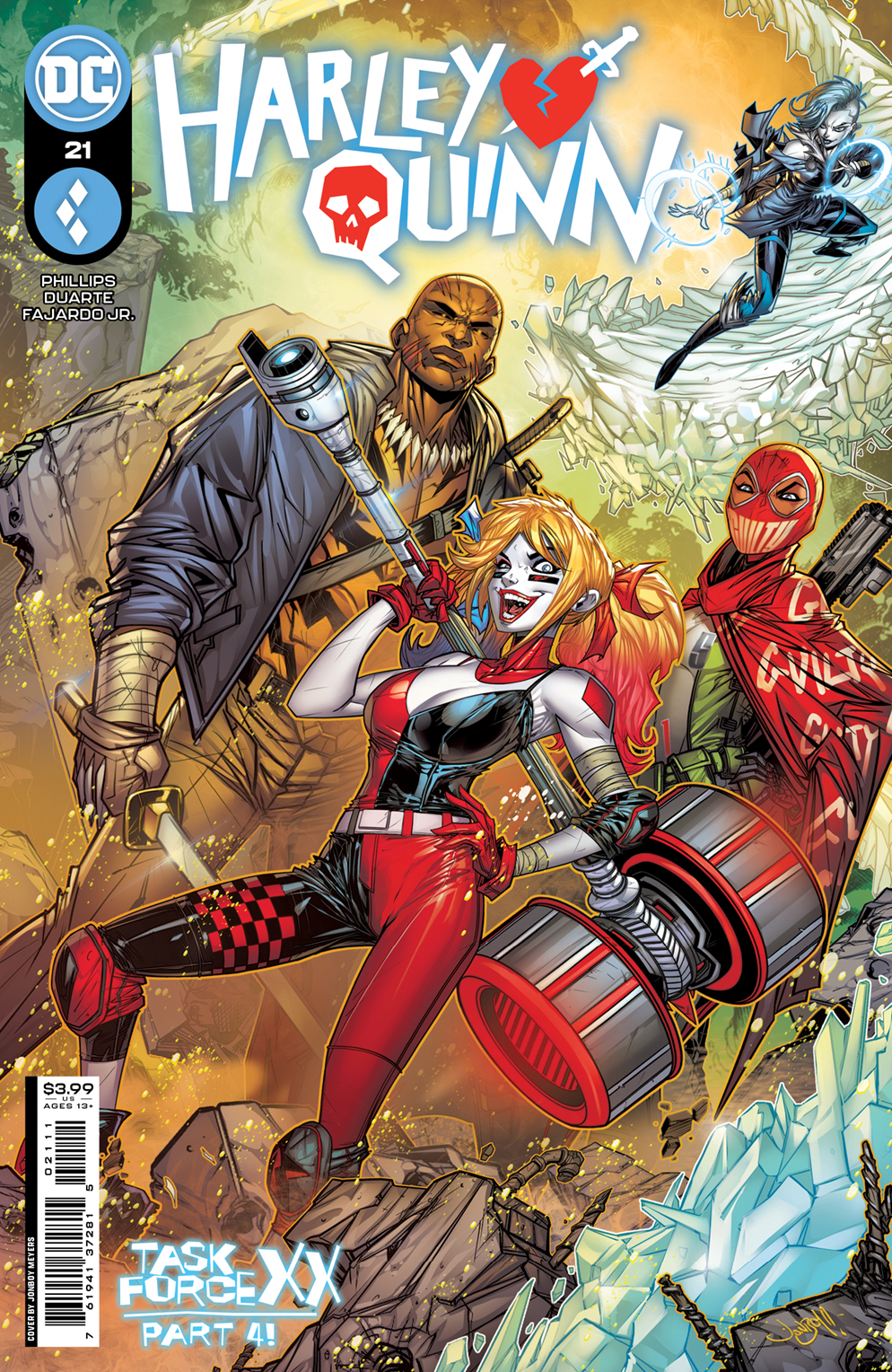 Harley Quinn #21 Cover A Jonboy Meyers (2021)