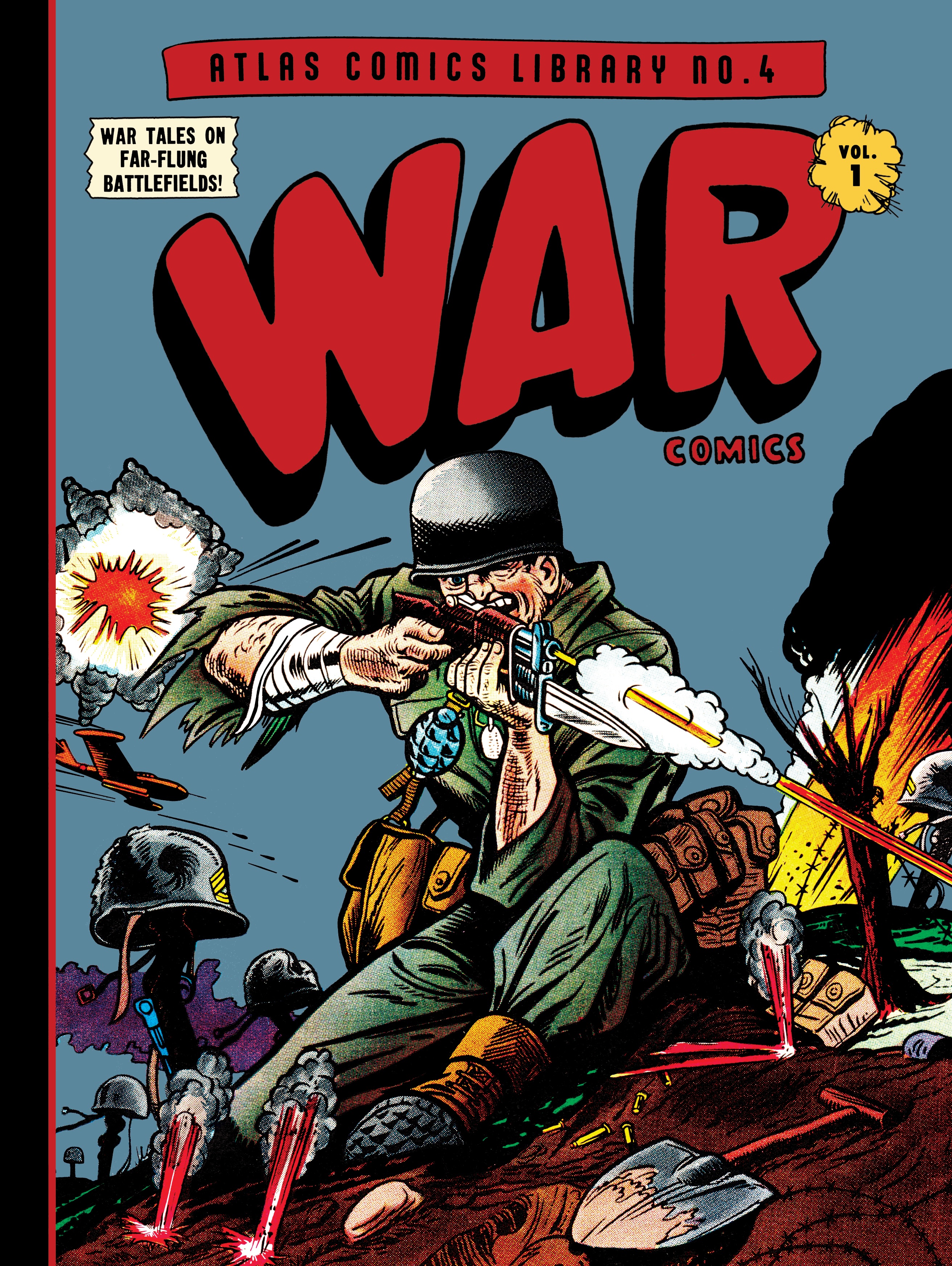 Atlas Comics Library Hardcover Volume 4 War Comics