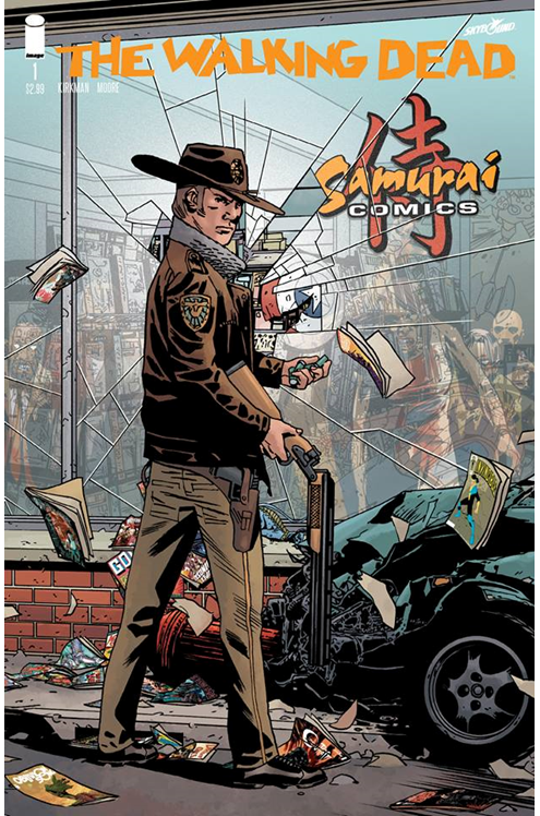 Walking Dead #1 15th Anniversary Samurai Comics Exclusive Variant