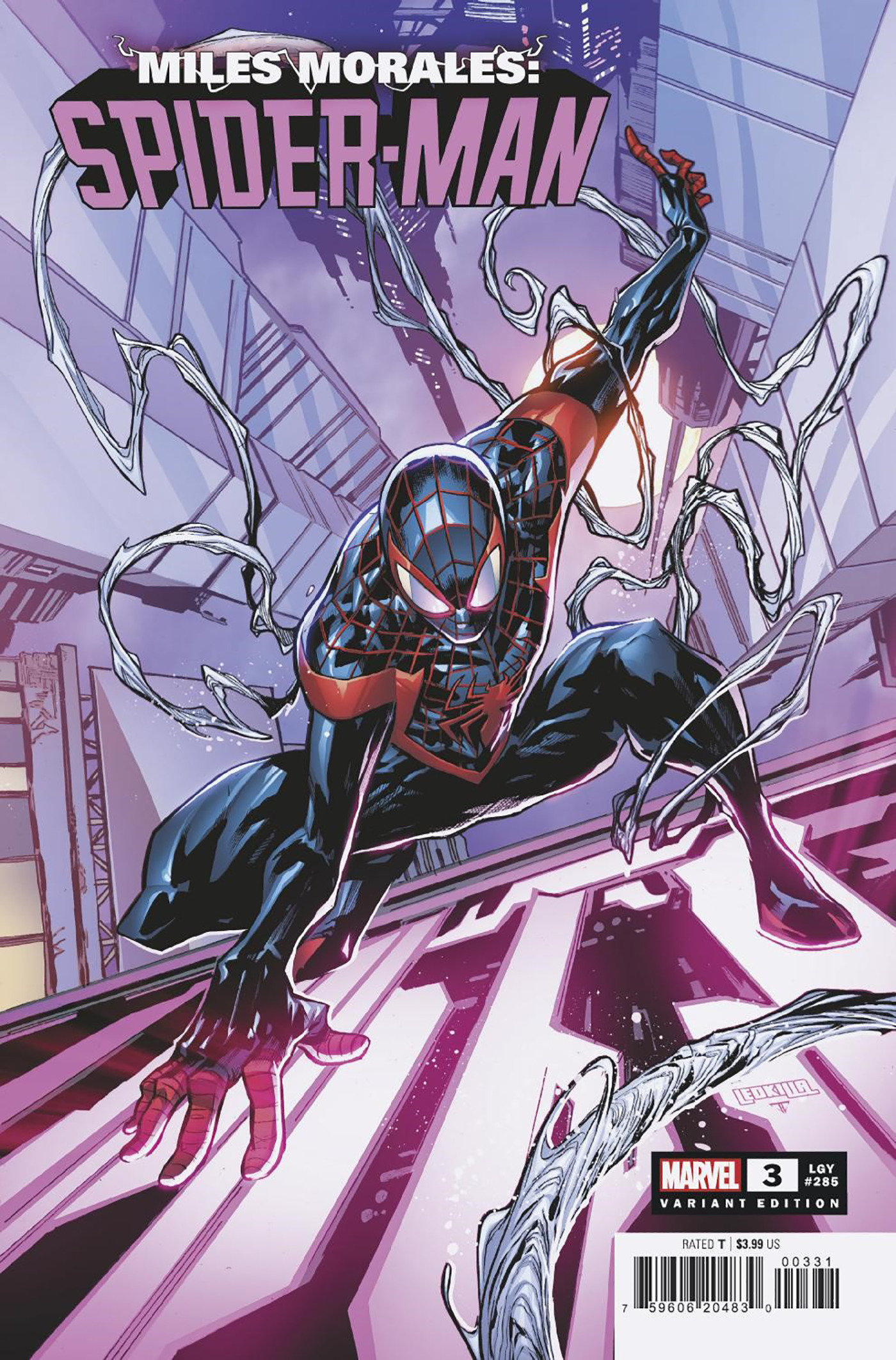 Miles Morales: Spider-Man #3 1 for 25 Incentive Lashly Variant