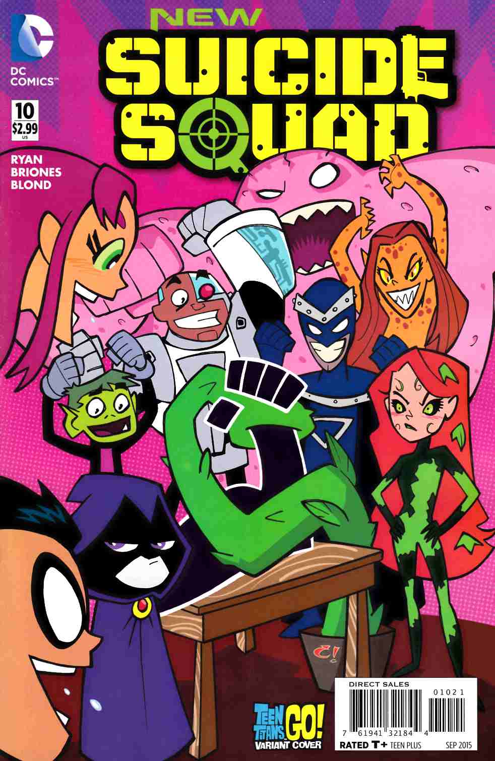 New Suicide Squad #10 Teen Titans Go Variant Edition (2014)