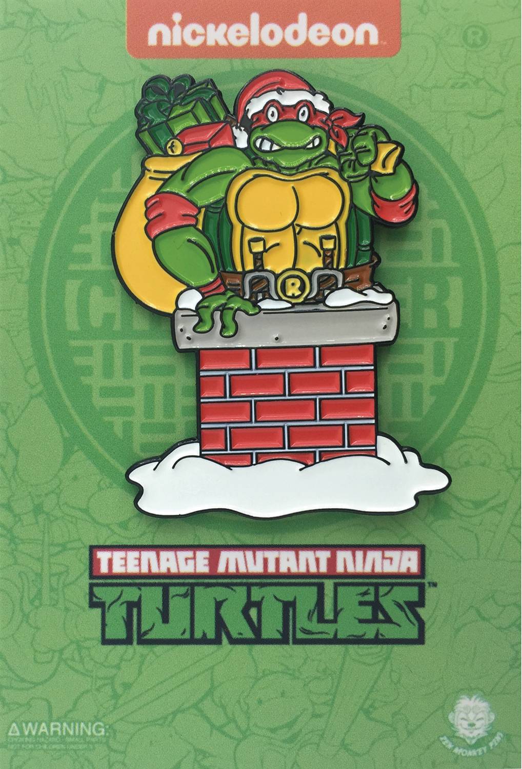 Teenage Mutant Ninja Turtles Santa Raphael Pin