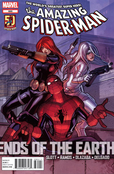 The Amazing Spider-Man #685 [Direct Edition] - Vf- 
