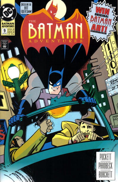 The Batman Adventures #9 [Direct](1992)-Near Mint (9.2 - 9.8)