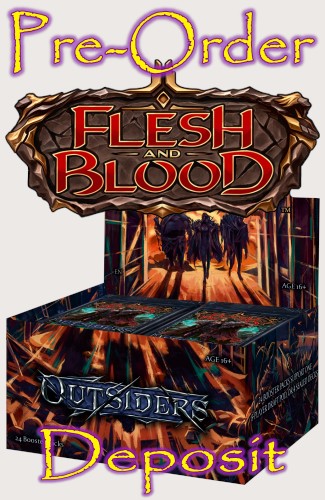 Flesh And Blood TCG Outsiders Booster Box Pre-Order Deposit