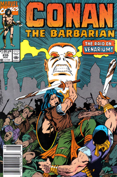 Conan The Barbarian #235 [Newsstand]-Good (1.8 – 3)