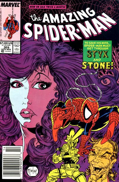 The Amazing Spider-Man #309 [Newsstand] - Fn-