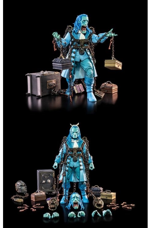 ***Pre-Order*** Figura Obscura The Ghost of Jacob Marley Haunted Blue Edition