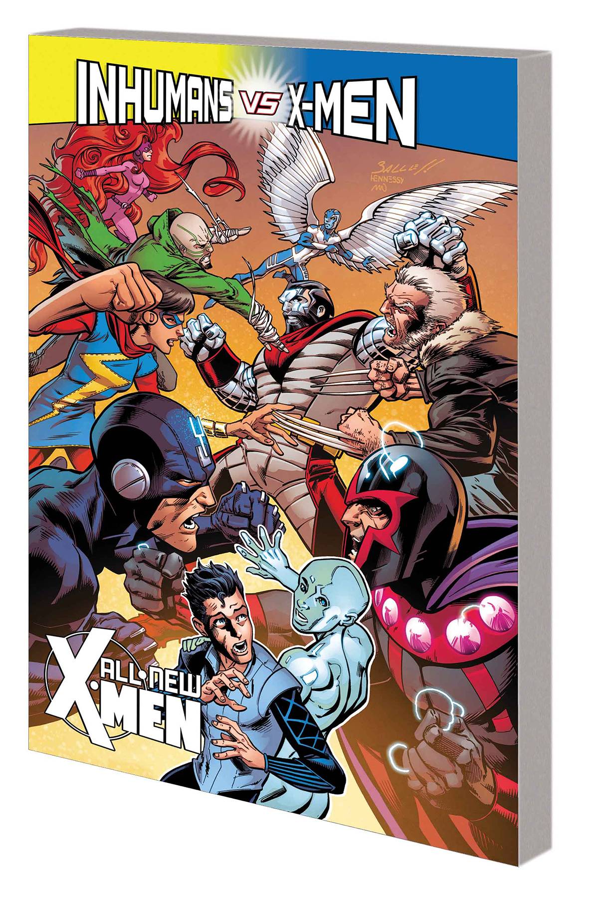 All New X-Men Inevitable Graphic Novel Volume 4 Inhumans Vs X-Men