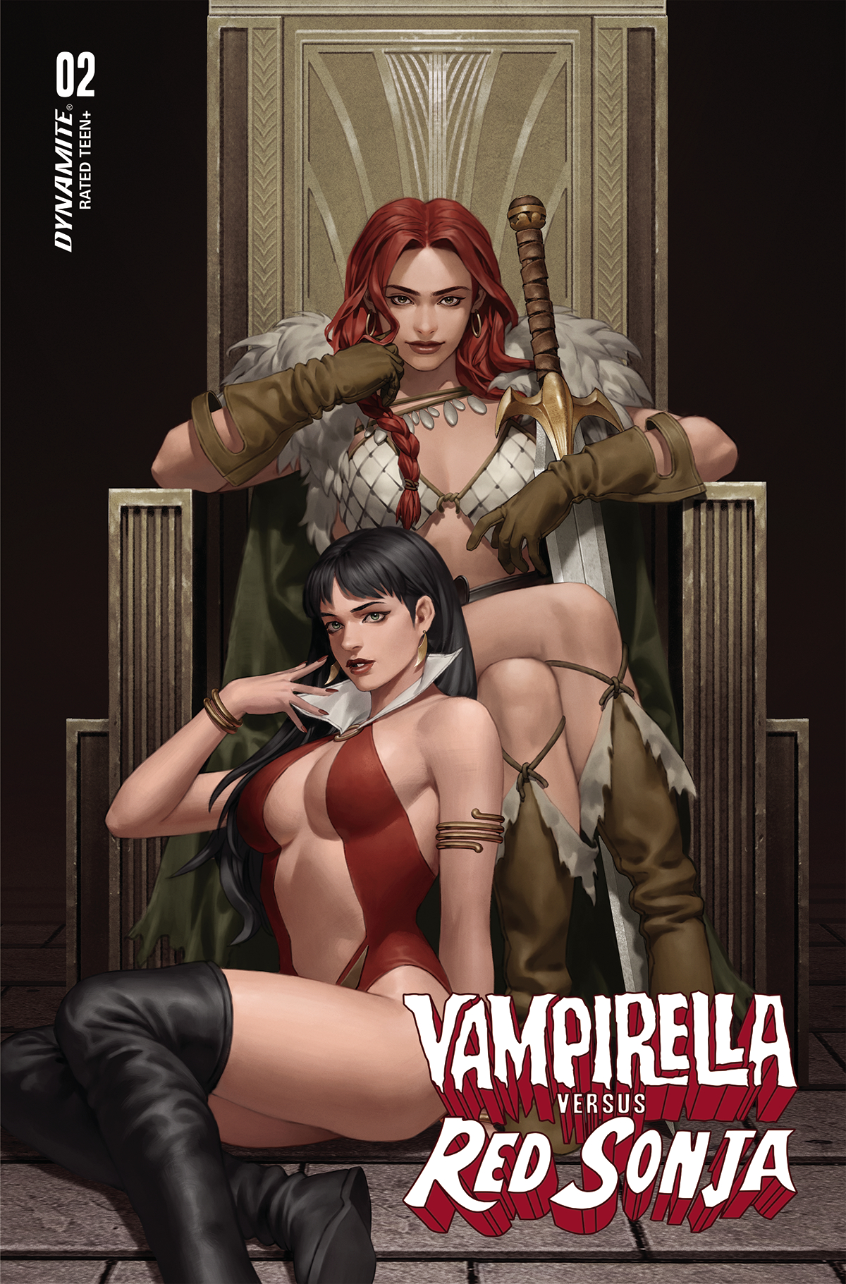 Vampirella Vs Red Sonja #3 Cover D Yoon