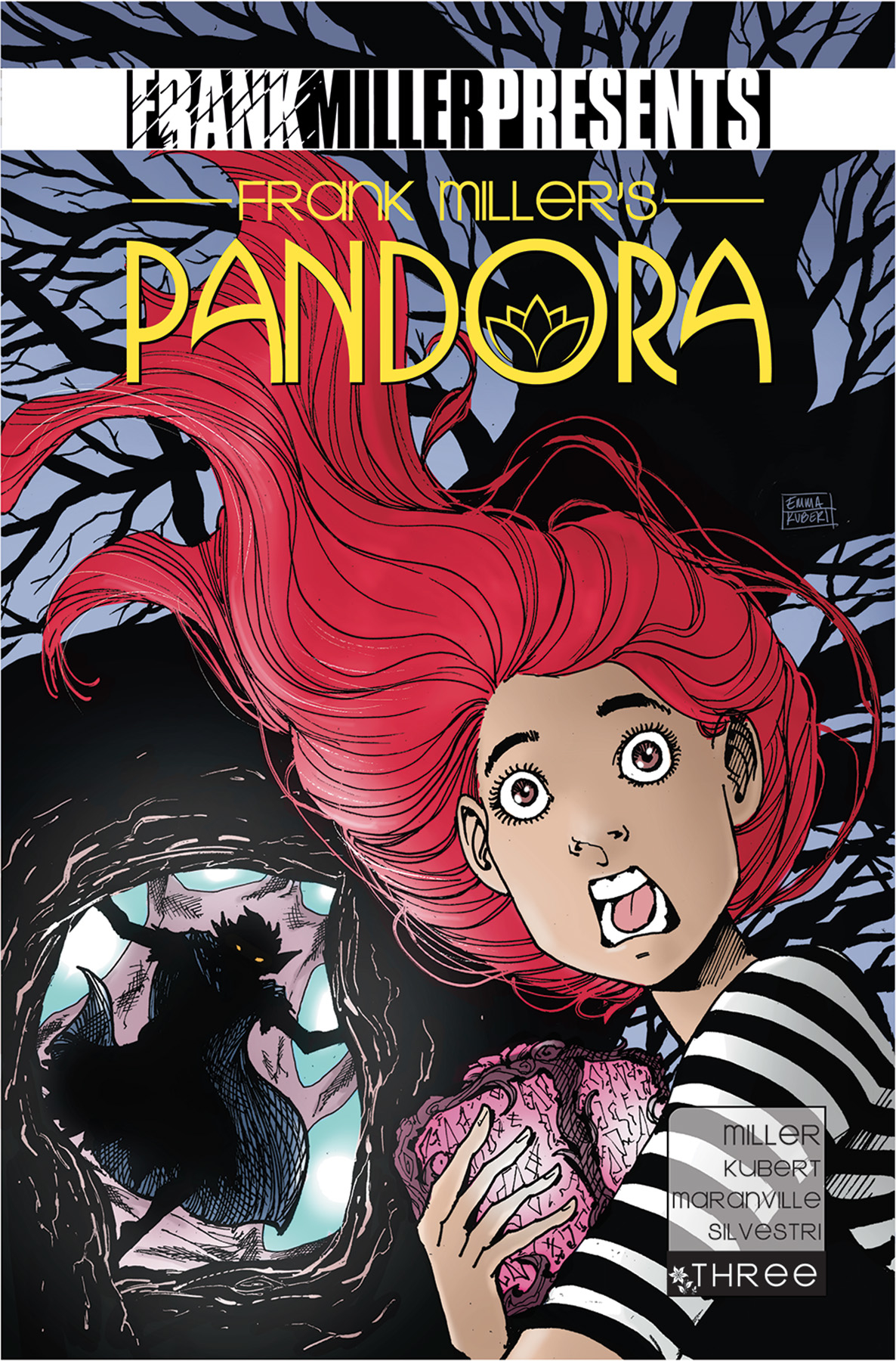 Frank Millers Pandora #3 Cover A Emma Kubert (Of 3)