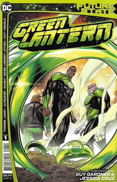 Future State: Green Lantern #1 [Clayton Henry Cover]-Near Mint (9.2 - 9.8)