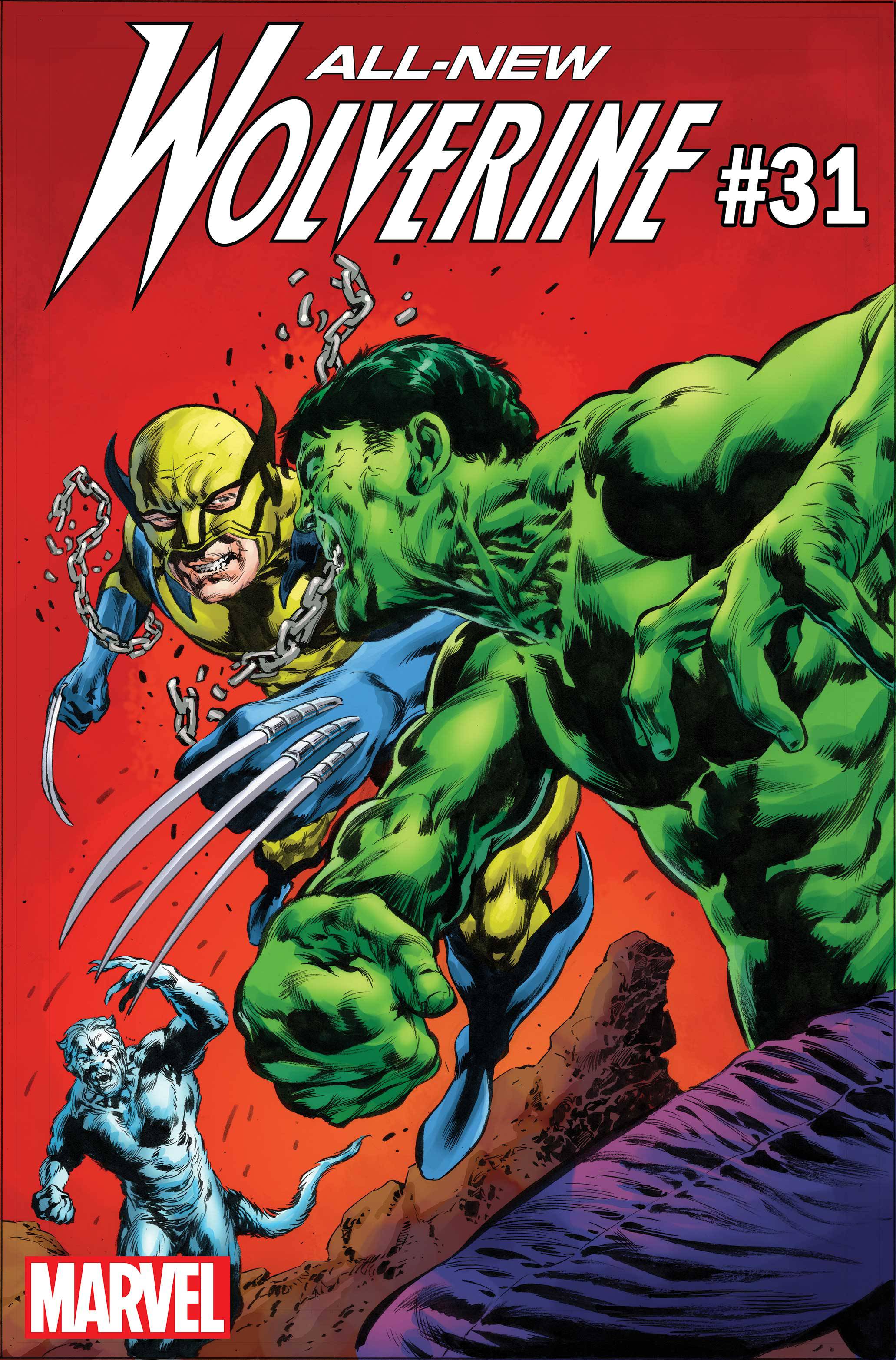 All New Wolverine #31 Hulk Variant Leg (2015)