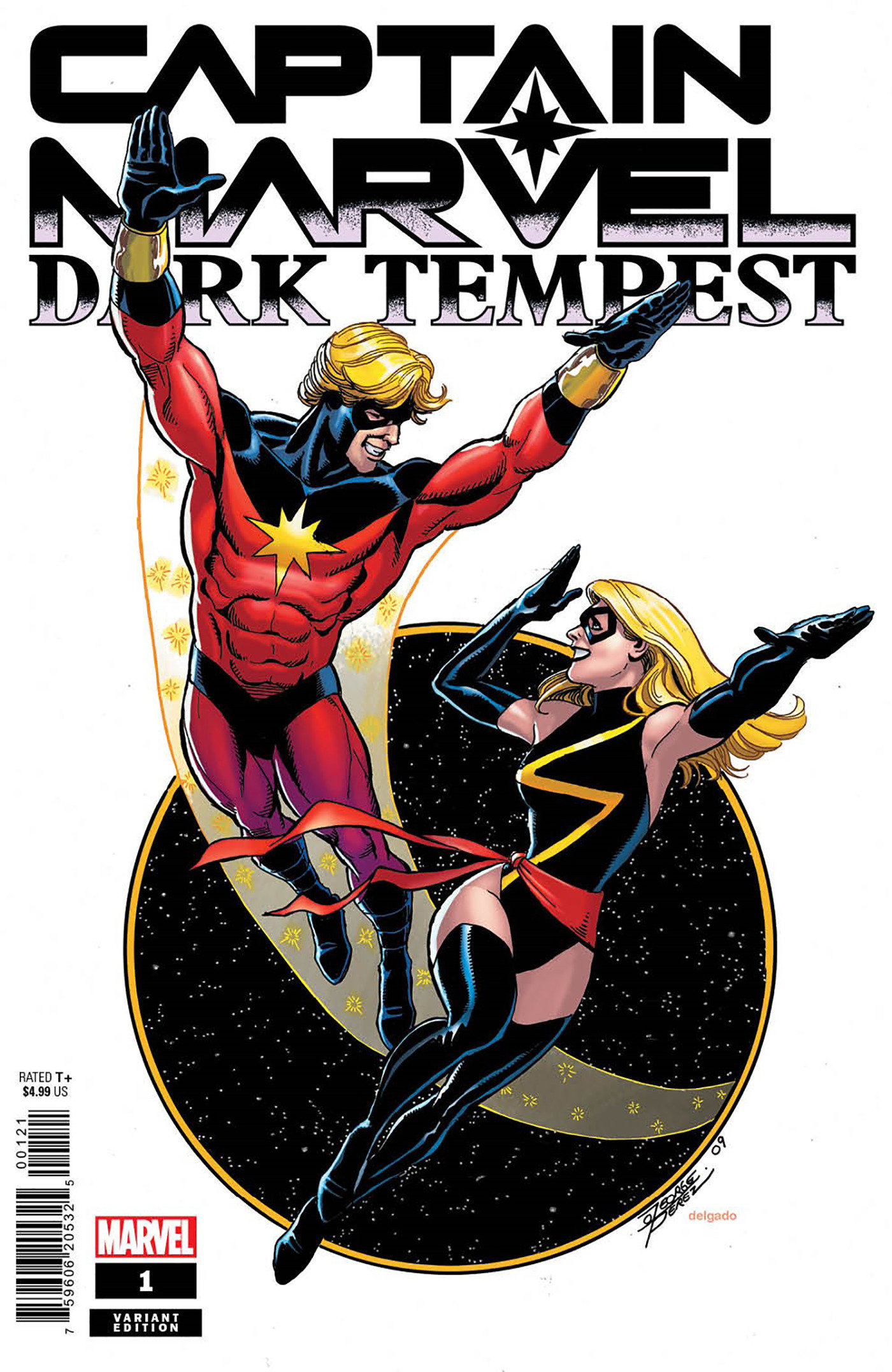 Captain Marvel: Dark Tempest #1 George Perez Variant