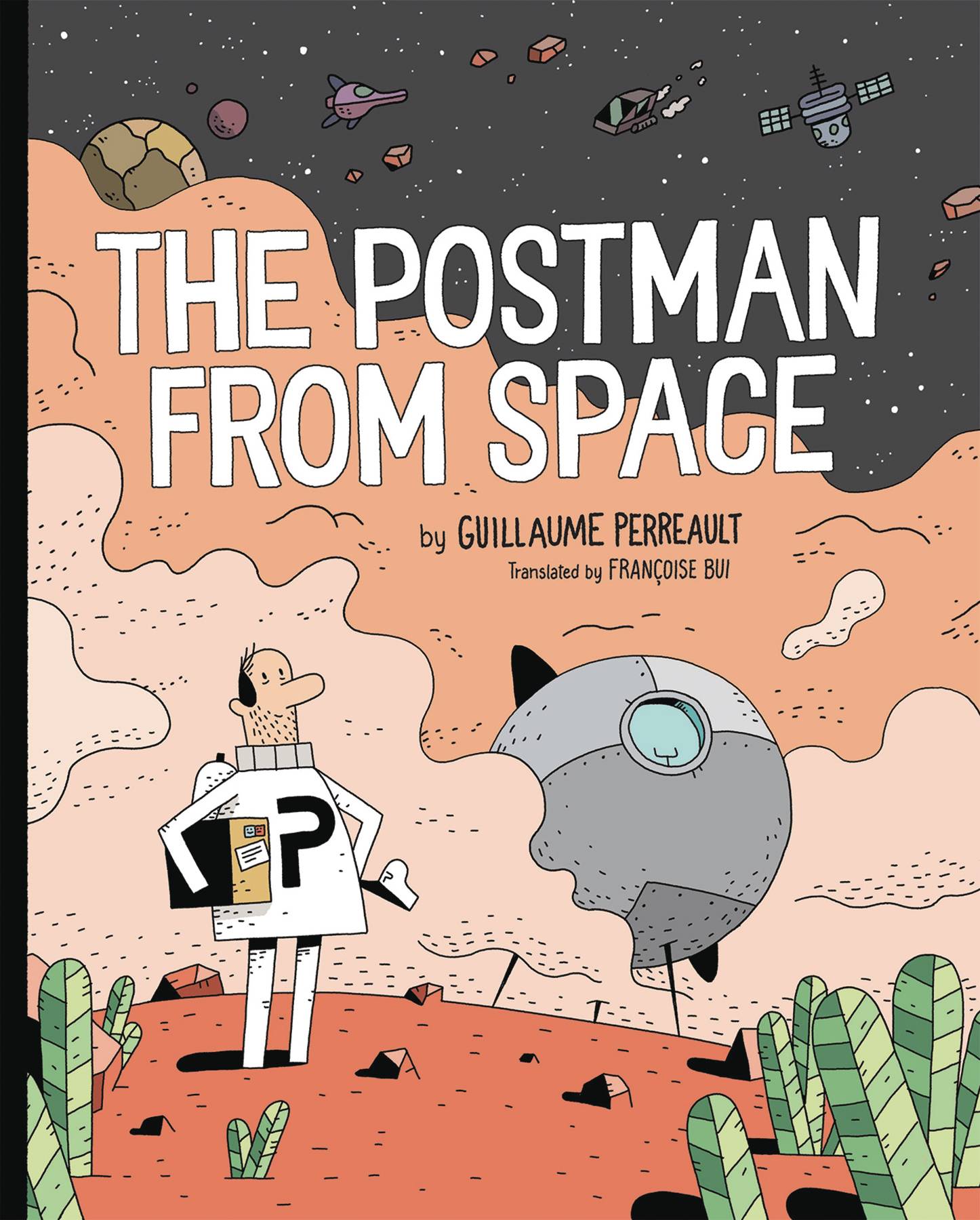 Postman From Space Hardcover Graphic Novel