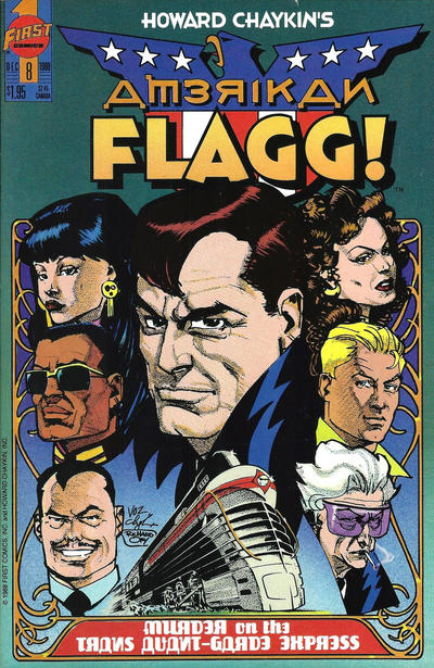 Howard Chaykin's American Flagg #8-Very Fine (7.5 – 9)