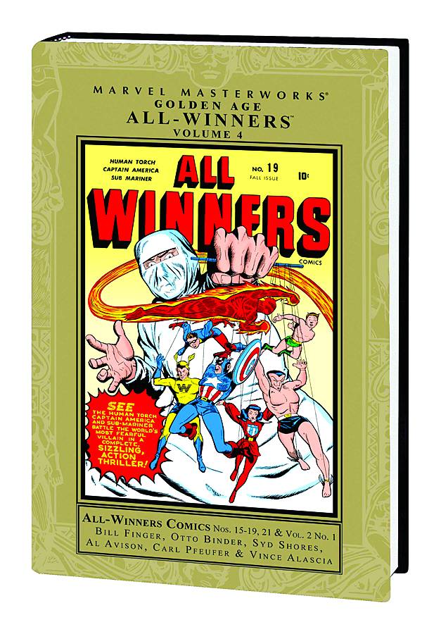 Marvel Masterworks Golden Age All Winners Hardcover Volume 4