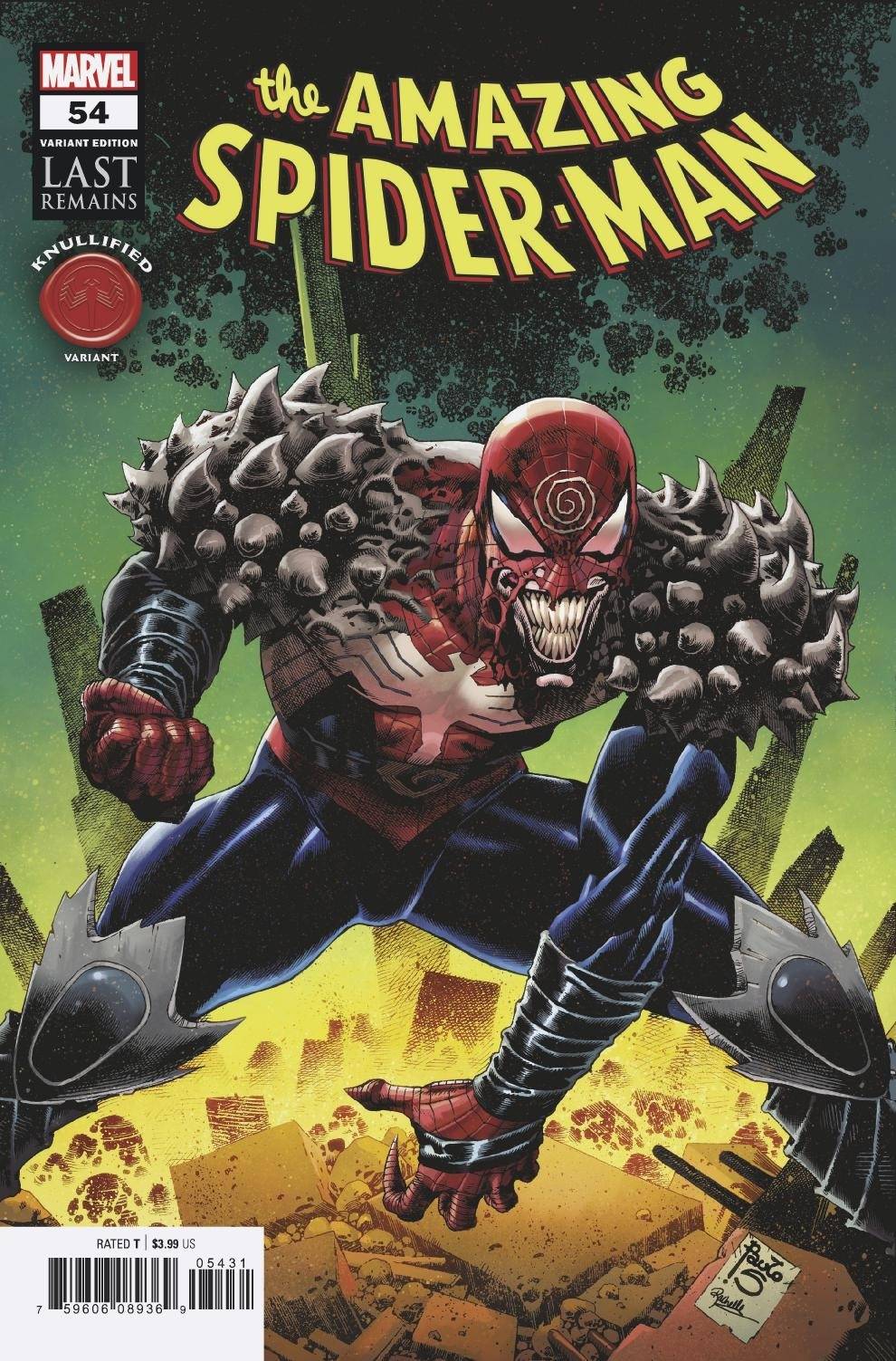 Amazing Spider-Man #54 Siquera Knullified Variant Lr (2018)