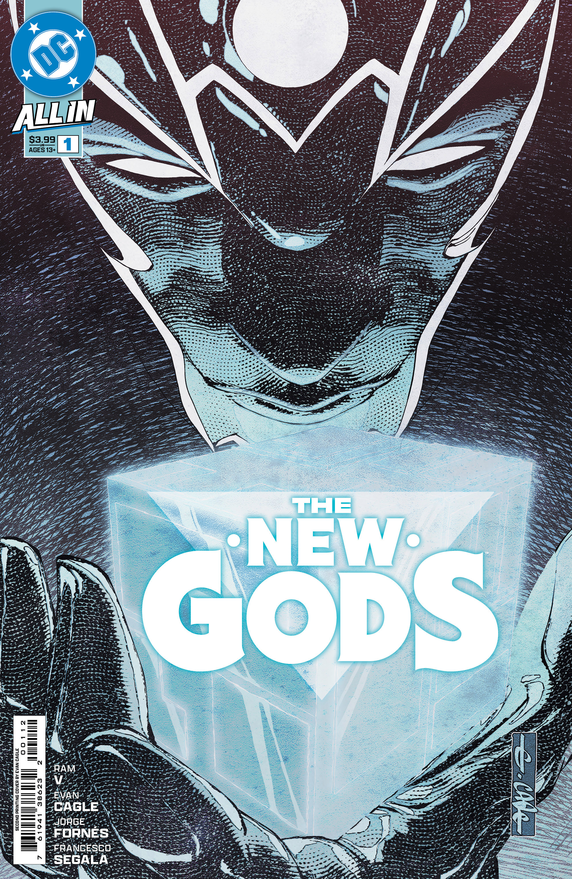 New Gods #1 (Of 12) Second Printing Cover A Evan Cagle