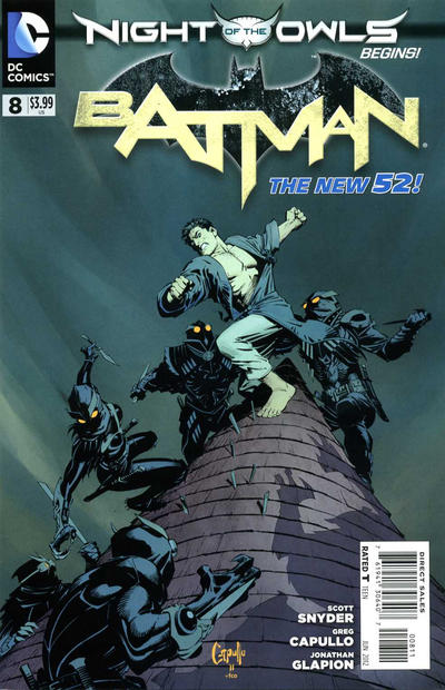 Batman #8 [Direct Sales]-Near Mint (9.2 - 9.8)