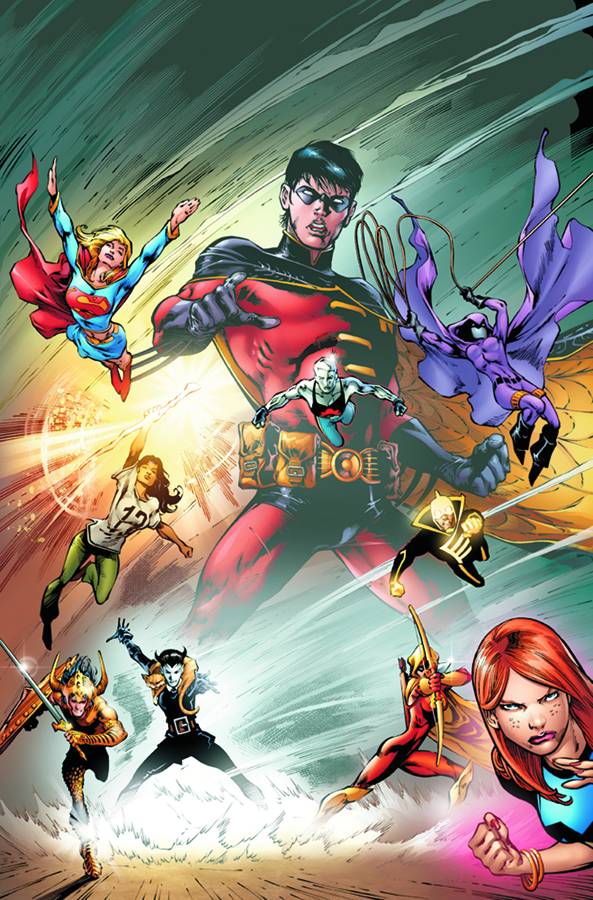 Teen Titans Changing of the Guard Graphic Novel