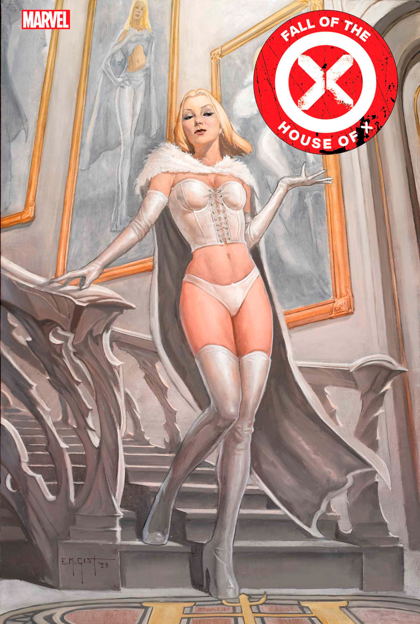 Fall of the House of X #4 E.M. Gist Emma Frost Variant (Fall of the House of X)