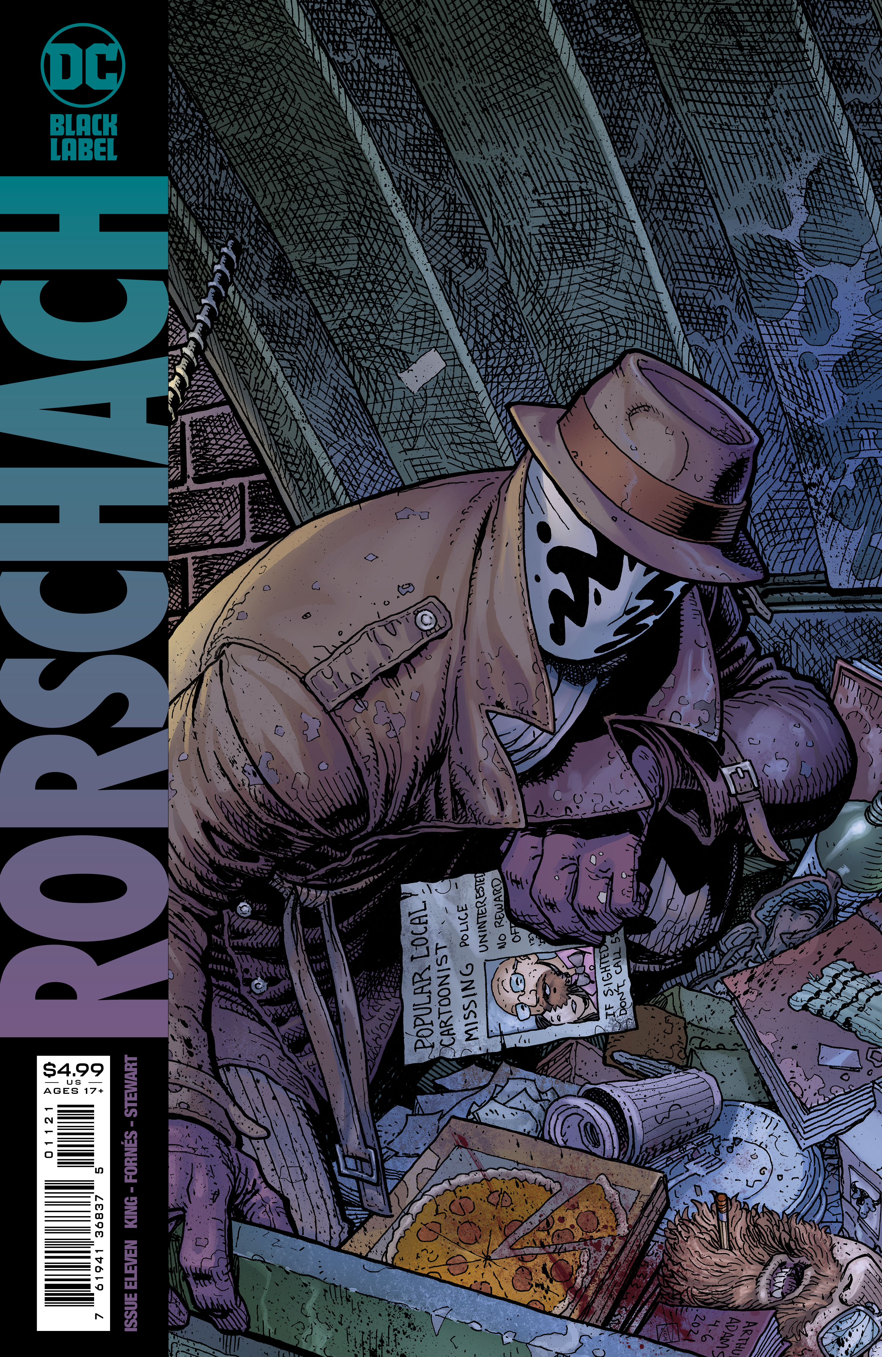 Rorschach #11 (Of 12) Cover B Arthur Adams Variant (Mature)