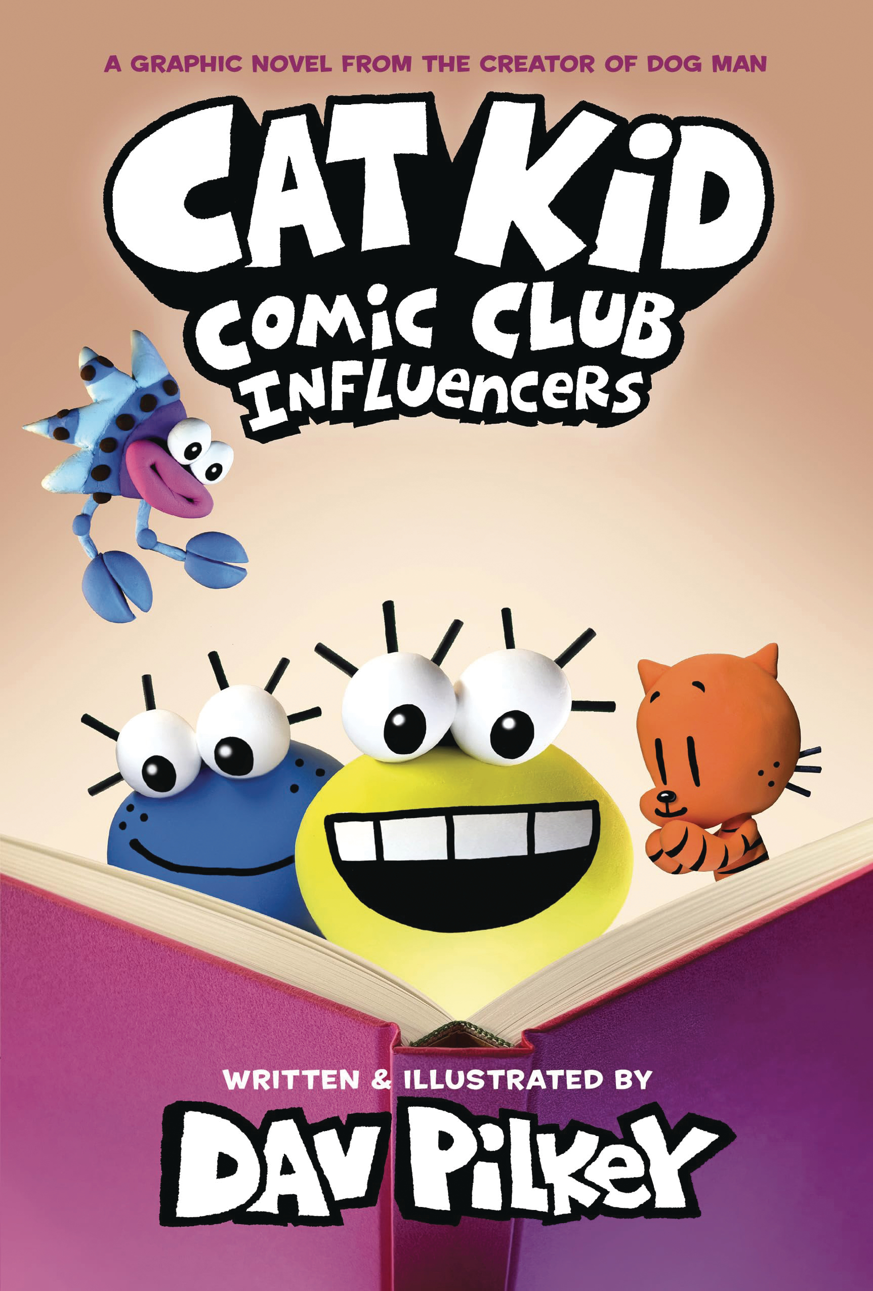 Cat Kid Comic Club Hardcover Graphic Novel Volume 5 Influencers