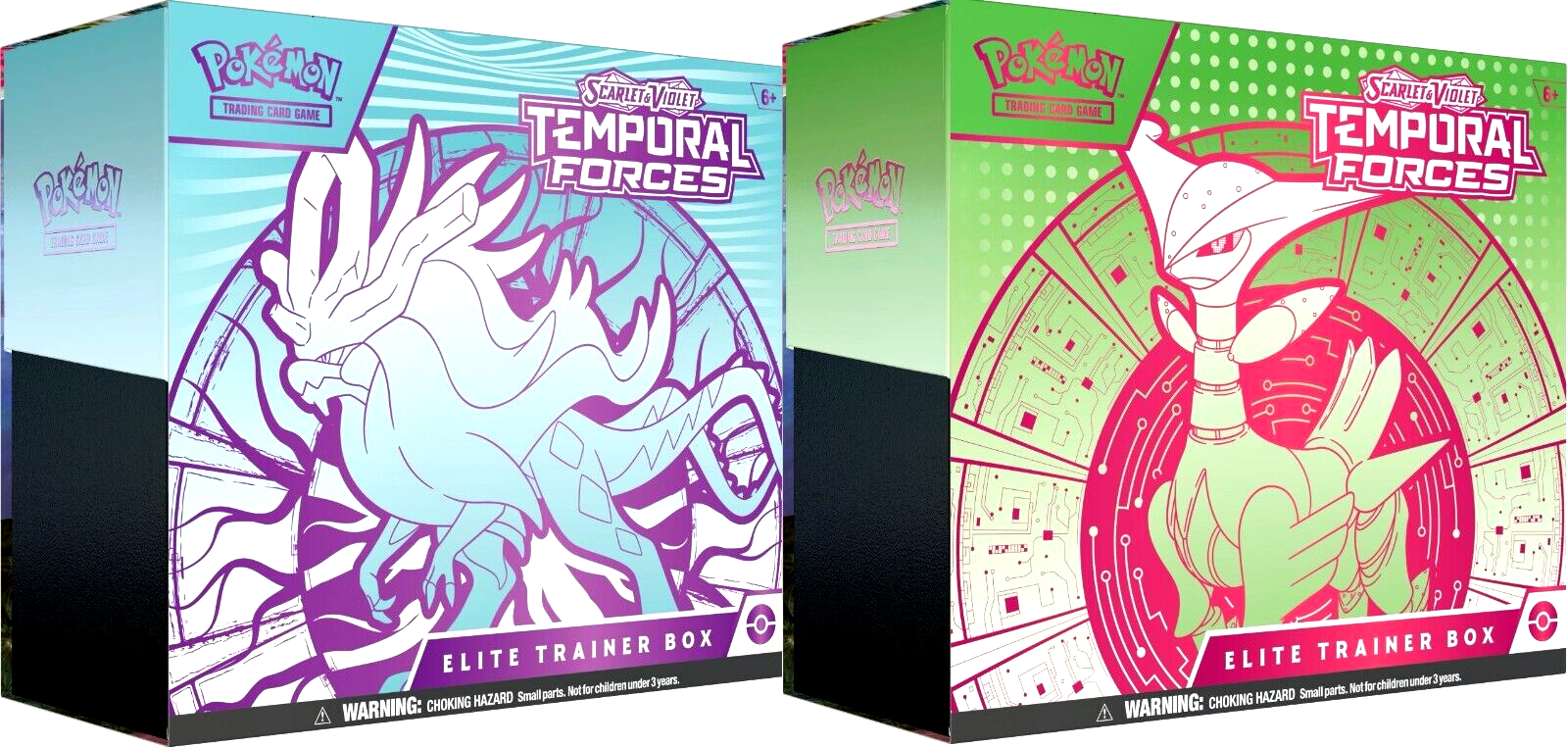 Pokemon TCG: Scarlet And Violet Temporal Forces - Elite Trainer Box