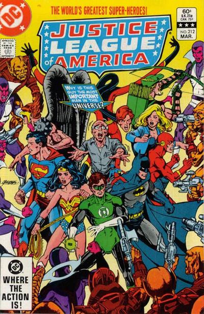 Justice League of America #212 [Direct]-Very Good (3.5 – 5)