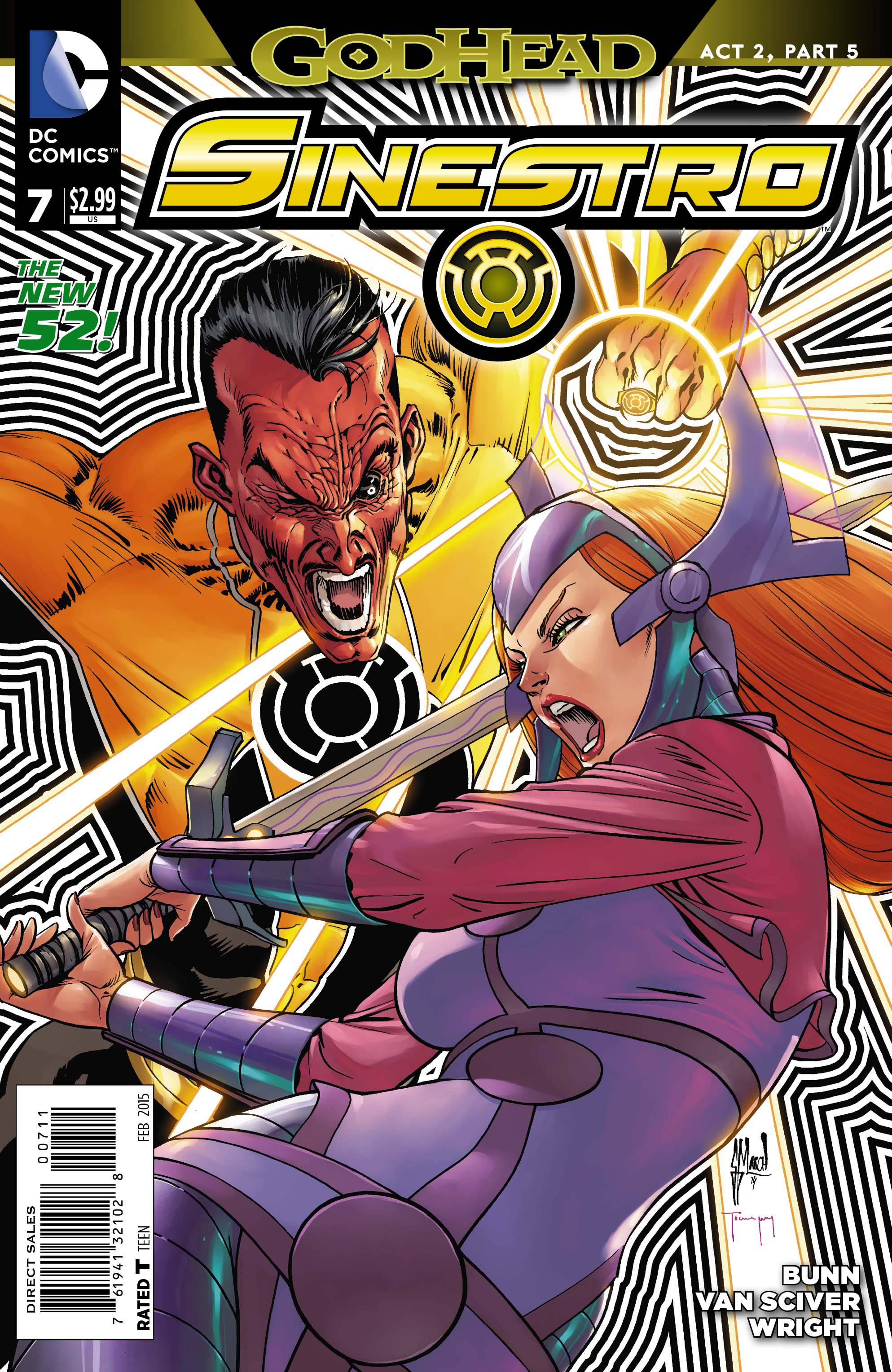 Sinestro #7 (Godhead) (2014)