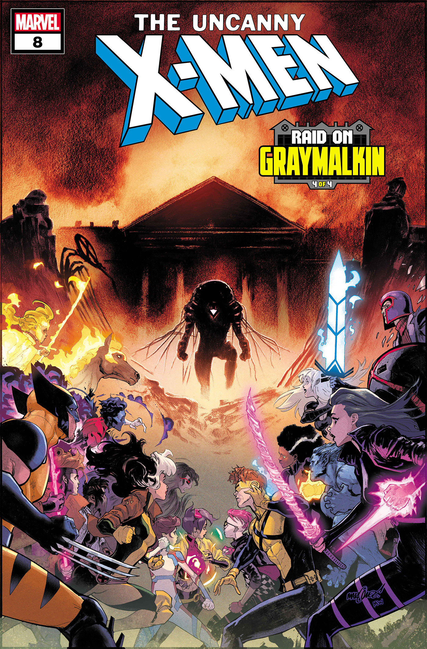 Uncanny X-Men #8 (Raid on Graymalkin)