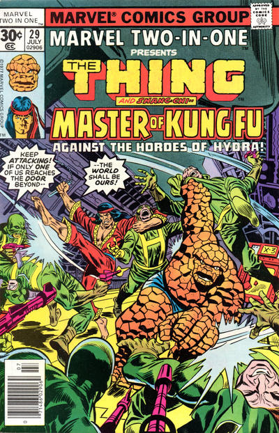 Marvel Two-In-One #29 [30¢] - Vg/Fn