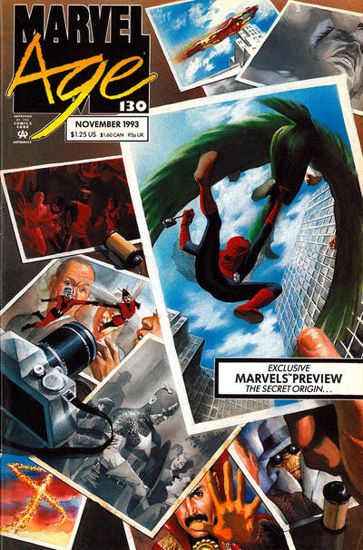 Marvel Age #130-Fine (5.5 – 7)