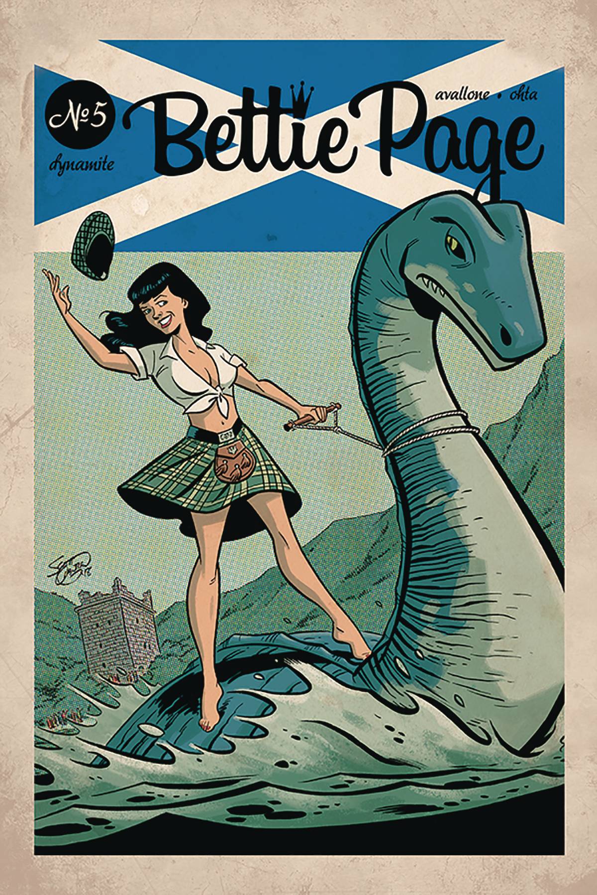 Bettie Page #5 Cover B Chantler